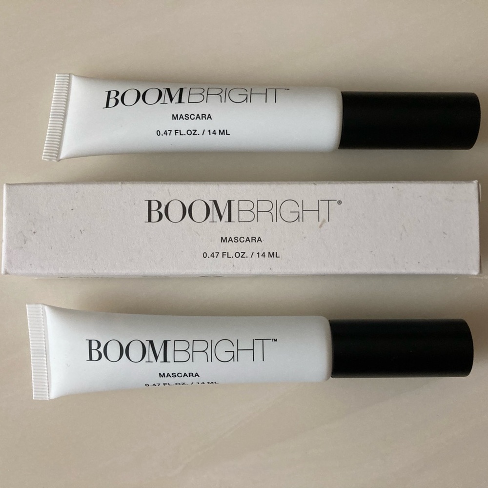 Three Unopened Tubes of BOOM Bright Mascara